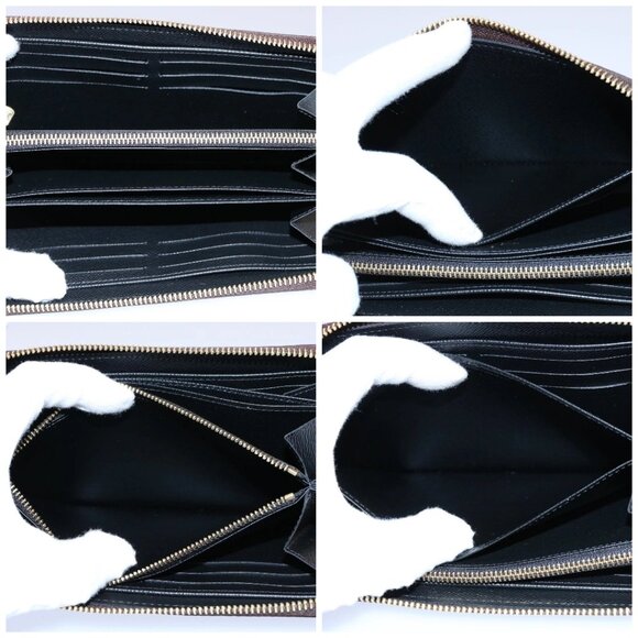 LOUIS VUITTON Monogram Reverse Zippy Wallet Long Wallet M82444 LV Auth 60083S - Picture 15 of 16